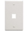 ICC ICC-FACE-1-WH IC107F01WH - 1Port Face White