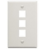 ICC ICC-FACE-3-WH IC107F03WH - 3Port Face White