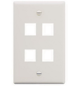 ICC ICC-FACE-4-WH IC107F04WH - 4Port Face White