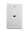 ICC ICC-IC630E60WH Wall Plate, Voice 6P6C, White