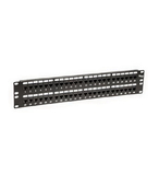 ICC ICC-ICMPP48CP5 PATCH PANEL,CAT 5e, FEED-THRU 48-P,2RMS