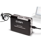 ION ION-TAPE-EXPRESS Portable Tape to MP3 Player w/ Headphone