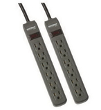 MINUTEMAN UPS MM-MMS362P 2 Pack Power Strips with 3ft Cord, 241J