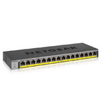 Netgear NET-GS116LP-100NAS 16-Port PoE/PoE+ Gigabit Ethernet UnMgd.