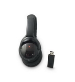 PTI PT-908 RF Wireless Headphones w FM scan/USB Tra