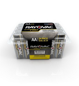 Rayovac RAY-ALAA-24 Alkaline Reclosable AA 24 Pack