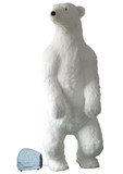 LEDgen AMTRN-BL-01B-APB Animated Polar Bear Head and Arms move with Music