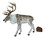 LEDgen AMTRN-BL-25-ARNDR-NAT Animated Adult Natural Reindeer Head moves with Music, Price/each