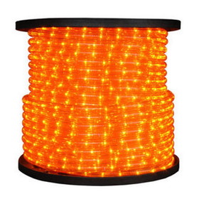 LEDgen C-ROPE-LED-OR-1-10 150' Spool of Orange 10mm LED Ropelight