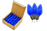 LEDgen C7-SMD-RETRO-BL-F C7 Blue Frosted Dimmable SMD LED Retrofit Bulb