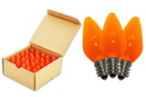 LEDgen C7-SMD-RETRO-OR-F C7 Orange Frosted Dimmable SMD LED Retrofit Bulb