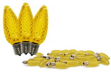 LEDgen C9-DIM-RETRO-YE-SMD-25 25 Pack C9 SMD Dimmable Yellow Light Bulbs