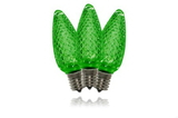 Winterland C9-SMD-RETRO-GR C9 Green Dimmable SMD LED Retrofit Bulb