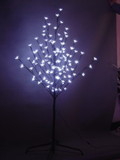 Winterland CH-108PW-06-24V 6' Tall Pure White Cherry Tree With 108 LEDs