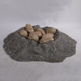 Winterland DINO-NEST-EGG Nest with Dinosaur Eggs