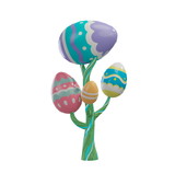 LEDgen EST-EGG-TR-05 5' Tree ith Easter Eggs