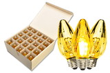 LEDgen F50-RETRO-GO-25 25 Pack F50 Non-Dimmable Gold Commercial Retrofit Bulb