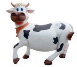 Winterland FNY-COW-LEGUP Comic Cow With Leg Up