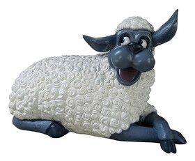 Winterland FNY-SHEEP-RST 2' Comic Sheep Resting
