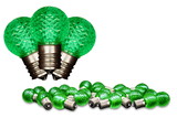 LEDgen G30-SMD-RETRO-GR-25 25 Pack G30 SMD Retrofit Green Bulbs