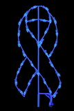 LEDgen GM-RBN-03-BL 3' Blue Awareness Ribbon-GM-RBN-03-BL