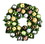 LEDgen GWBM-03-L5M 3' Blended Pine Wreath Lit with Multi Color Lights