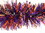 METALLIC PURPLE AND BLACK AND ORANGE GARLAND