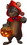 LEDgen HWN-MOUSE-PKN-RRH-03 3' Little Red Riding Hood Mouse, Price/each