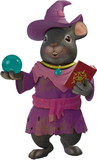LEDgen HWN-MOUSE-WITCH-03 3' Witch Mouse