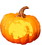 LEDgen HWN-PKN-44-WITCH 44" Carved Witch Pumpkin Lantern, Price/each