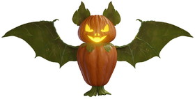 LEDgen HWN-PKN-ANML-BAT Pumpkin Bat