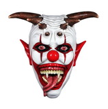 LEDgen HWN-WM-SCRY-CLWN-HRNS 3' Creepy Satyr Mask