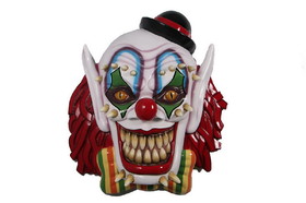 LEDgen HWN-WM-SCRY-CLWN 5' Scary Clown Mask Wall Mount
