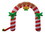 LEDgen INFTBL-CC-ARCH 13' Inflatable Candy Cane Arch