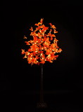 LEDgen LED-LLMPL-06-YR 6' Yellow Red Maple Tree with Warm White LEDS