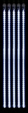 LEDgen LED-SFTUBE-BL-36-5PK 5 Pack 36'' Blue LED Strobe Snowfall Tube Light