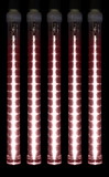 LEDgen LED-SFTUBE-PI-12-5PK 5 Pack 12'' Pink LED Snowfall Tube Light