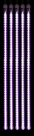 LEDgen LED-SFTUBE-PU-36-5PK 5 Pack 36" Purple Snowfall Tubes