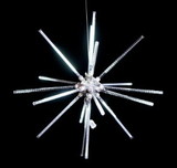 Winterland LED-STB-30-PW 30" Animated Pure White Star Burst