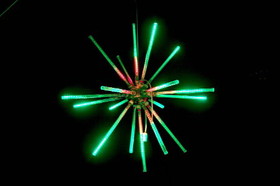 Winterland LED-STB-30-RE-GR 30" Animated Red & Green LED Star Burst