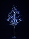 LEDgen LED-TR04-LPW 4' Silver Branch Tree Pure White LEDs