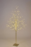 LEDgen LED-TR06-LWW 6' Gold Branch Tree Warm White LEDs
