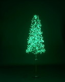 LEDgen LED-TR3D06-LGR 6' Green Starburst LED Tree
