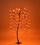 LEDgen LED-WLLW-04-LOR 4' Orange LED Halloween Willow Tree