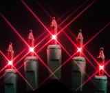 LEDgen MINI-50-4-R 50 Red Incandescent Mini Lights