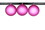 LEDgen ORN-BLKM-150-PI-3PK 3 Pack 150mm 6" Pink Matte Ball Ornament with Wire and UV Coating