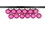 LEDgen ORN-BLKM-80-PI-12PK 12 Pack 80mm 3" Matte Pink Ball Ornament UV Coated with Wire