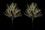 LEDgen PCK32-SN-WH-2PK 2 Pack 32" Snow Covered Pine Spray with 8 Silver Shatterproof Ornaments