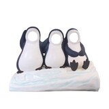 Winterland PO-3PNG-NH 5' Penguins without Hats on Ice Photo Op