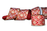 LEDgen RBN-19064-RE-2PK 2 Pack 2.5' Wide 10 Yards Red Ribbons
